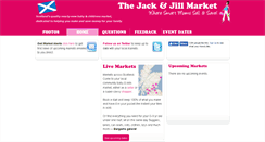 Desktop Screenshot of jackandjillmarket.co.uk